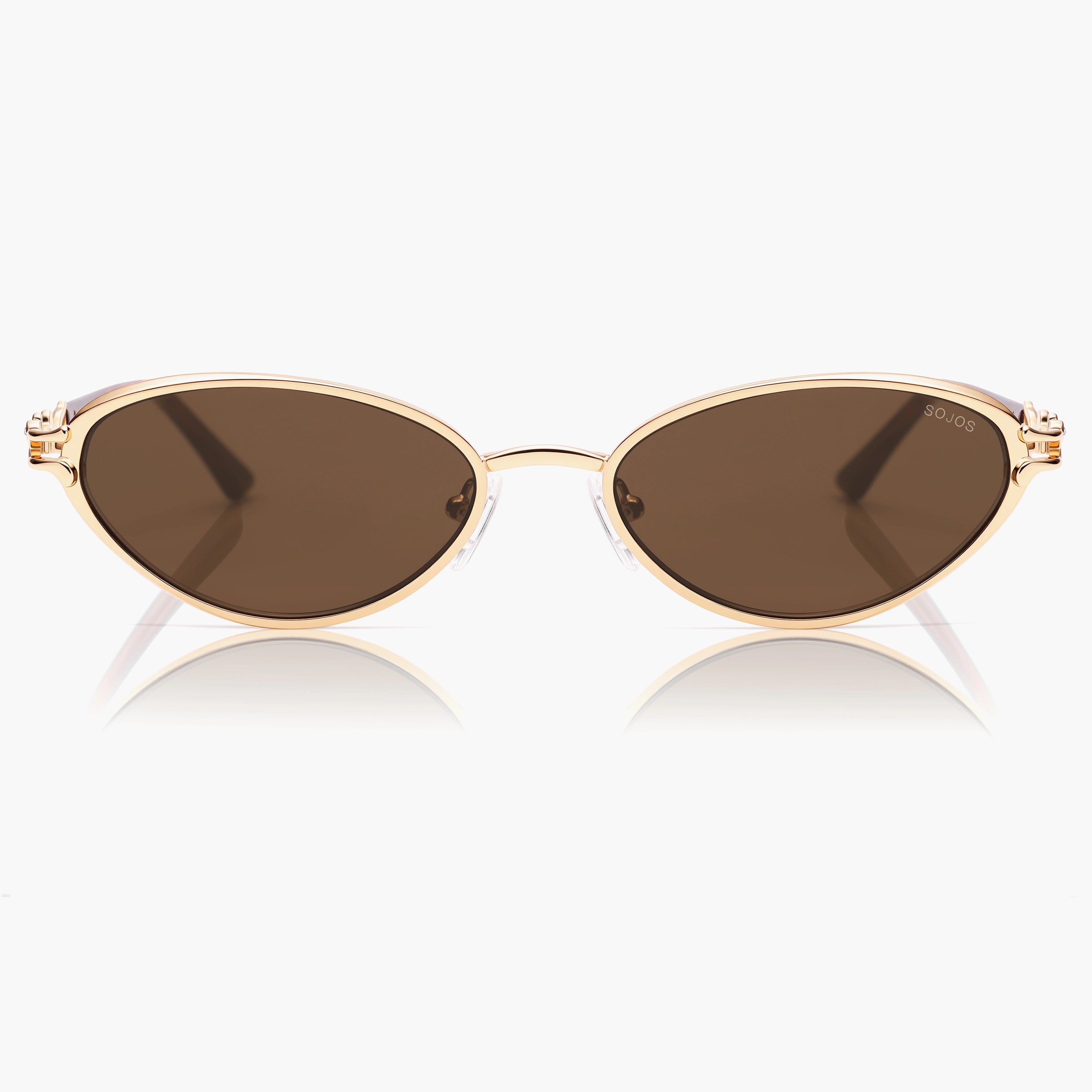 Acetate Elegant Cateyes Women Sunnies SJ3103 Staghorn Coral