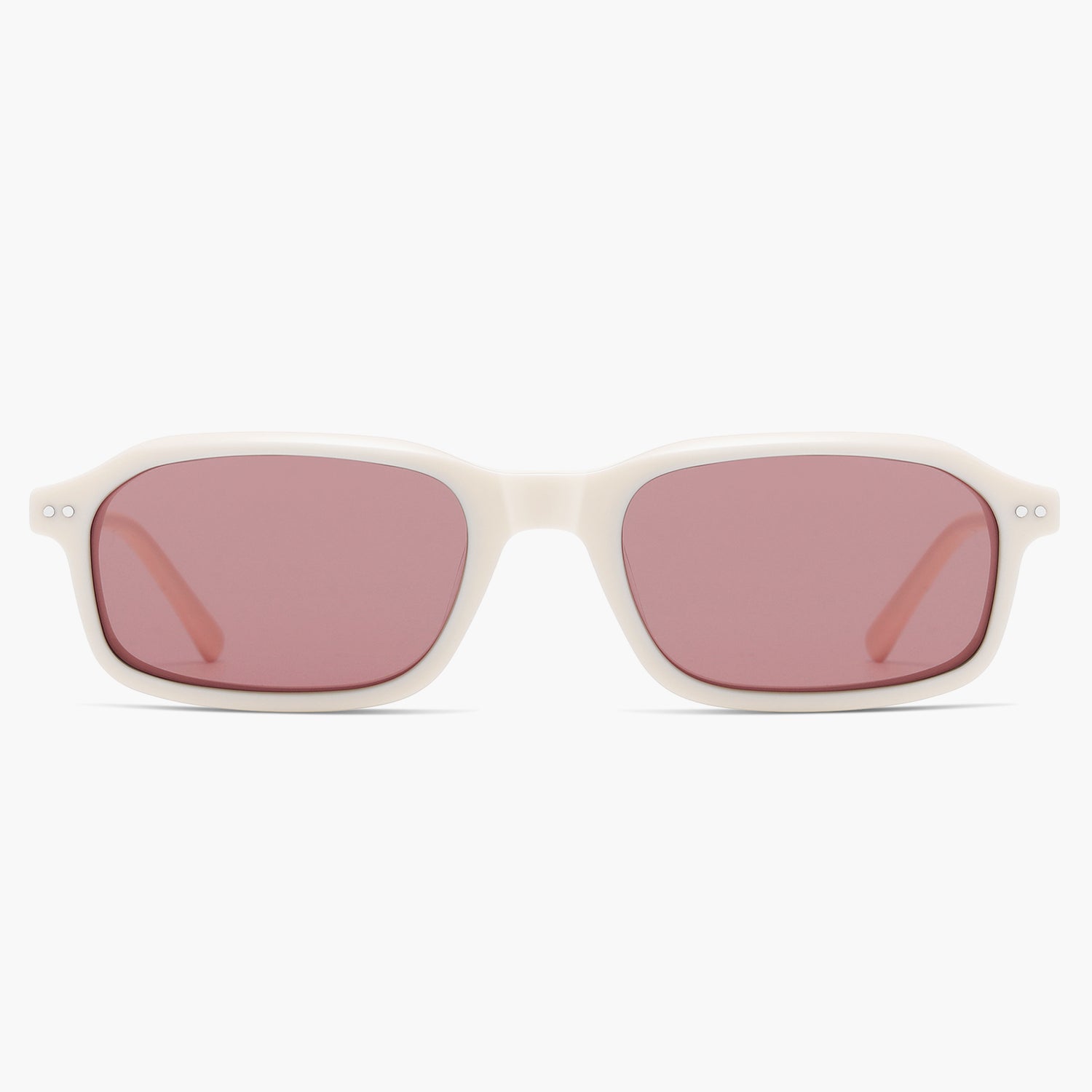 Classic Acetate Narrow Rectangle Sunglasses for Women Wesley
