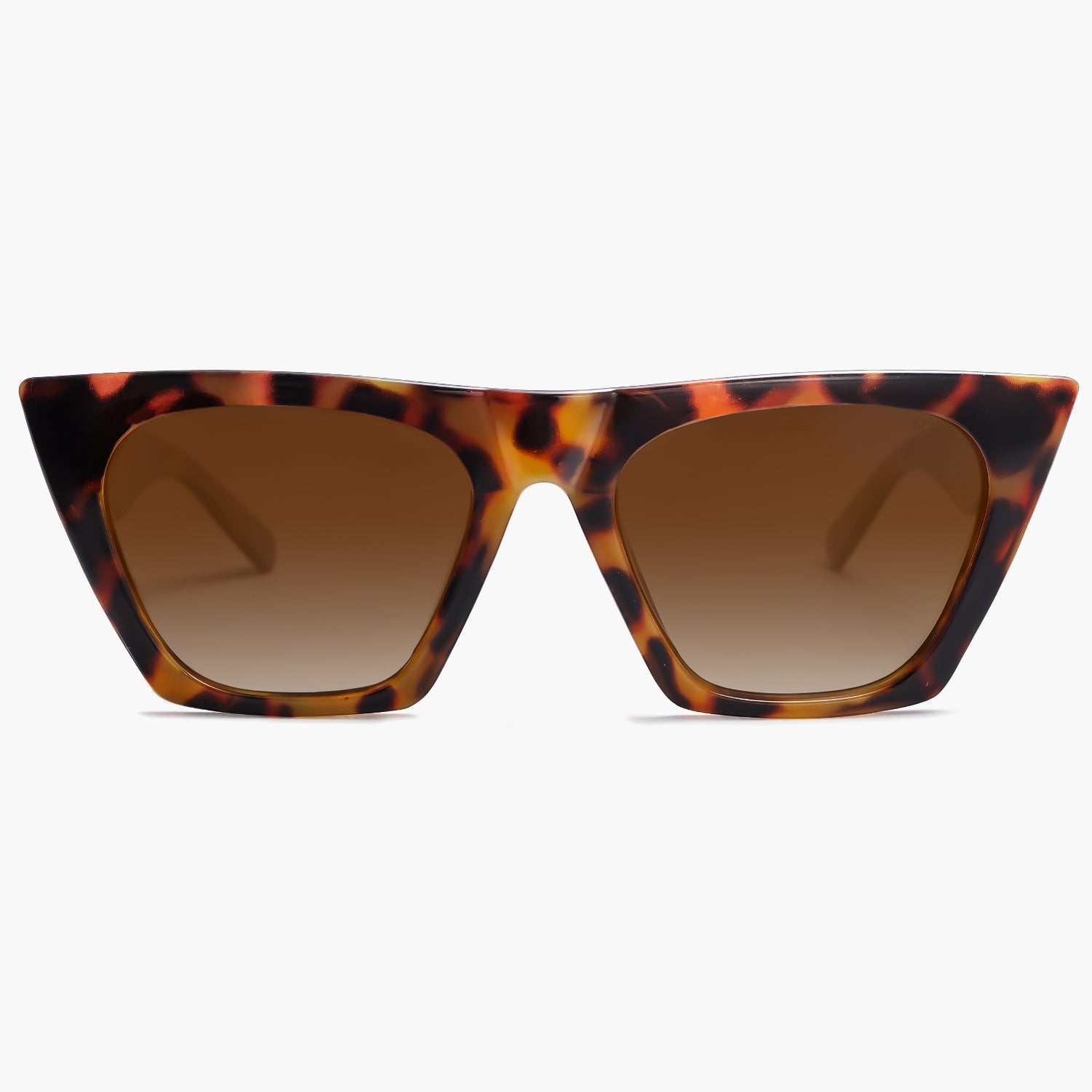 Buy Tortoise Frame Brown Lens Cat Eye Sunglasses for Women, Bella