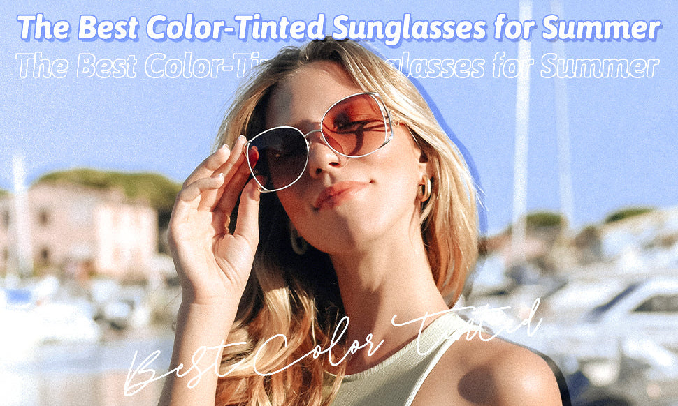color tinted sunglasses