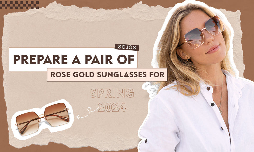 rose gold sunglasses