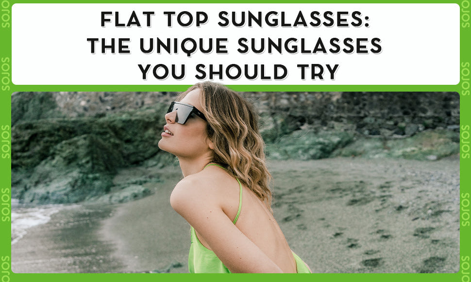 flat top sunglasses