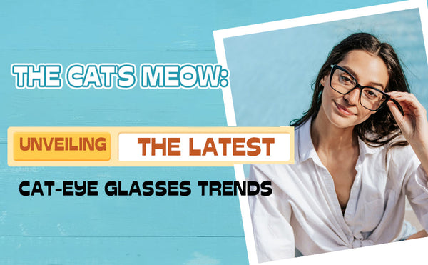 cat-eye eyeglasses
