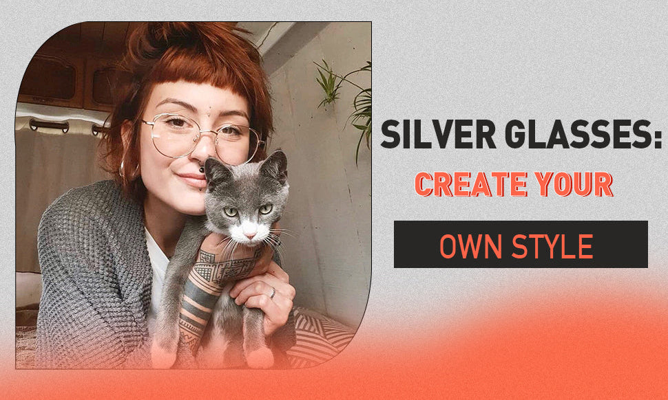 silver glasses