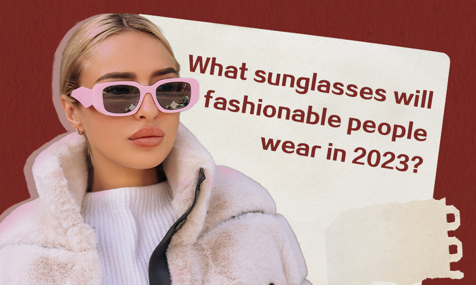 fashionable sunglasses