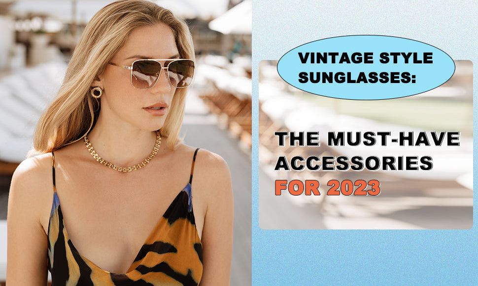 vintage style sunglasses