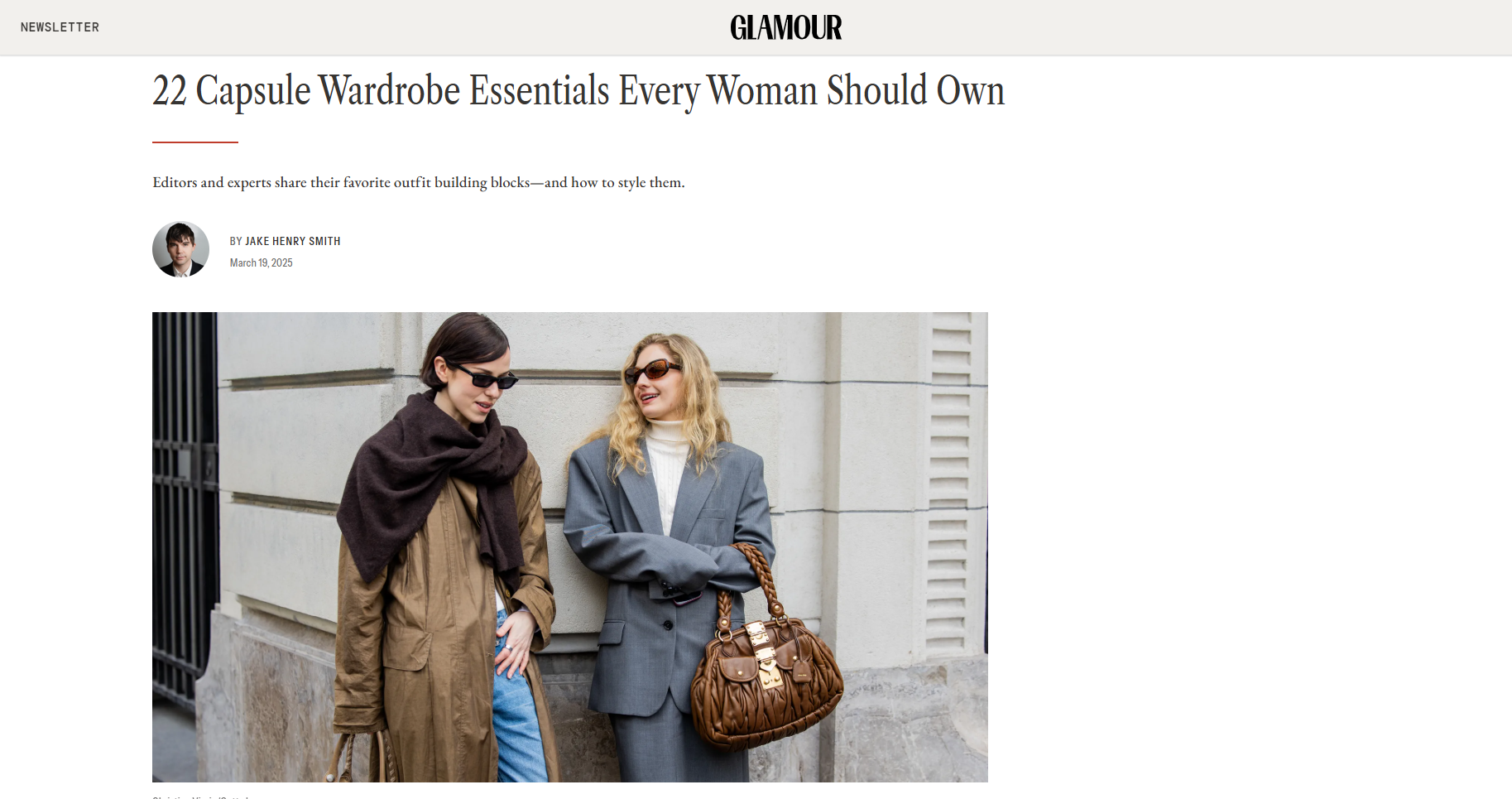 Glamour - Wardrobe Essentials