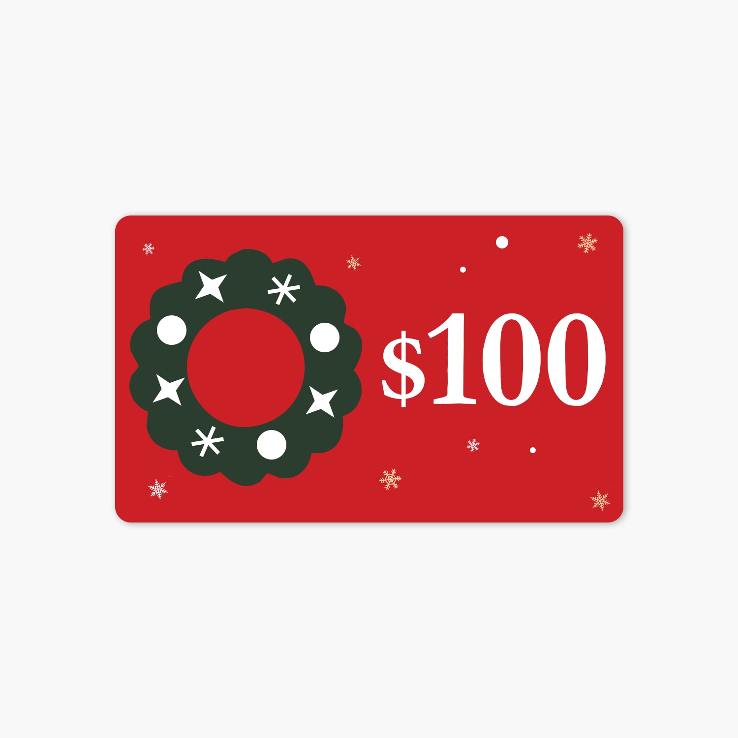 Holiday Gift Card $100