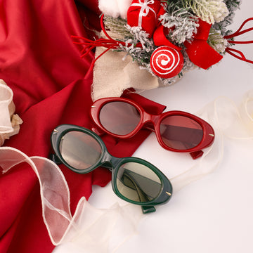 Sojos Square Retro Red Oversized Luxury Large Chunky Sunglasses / Eyewear. 61JnIqXc3UL._AC_UY300_.jpg main image 4