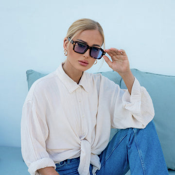 Sojos Retro Aviador Gafas De Sol Para Mujer Para Na