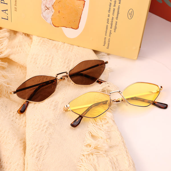Women Retro Small Vintage Narrow Sunglasses SJ1233 | SOJOS  display picture 3