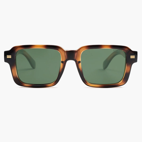 Women Men 70s 80s Vintage Square UV400 Polarized Sunglasses SJ2345