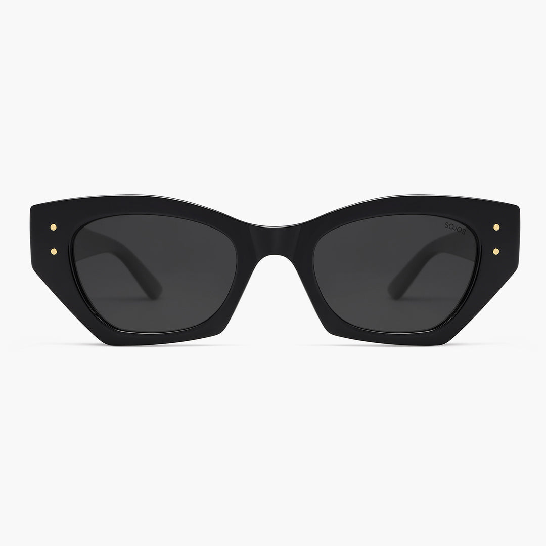 Women Narrow Cat Eye Retro Trendy Polarized Sunglasses  display picture 1