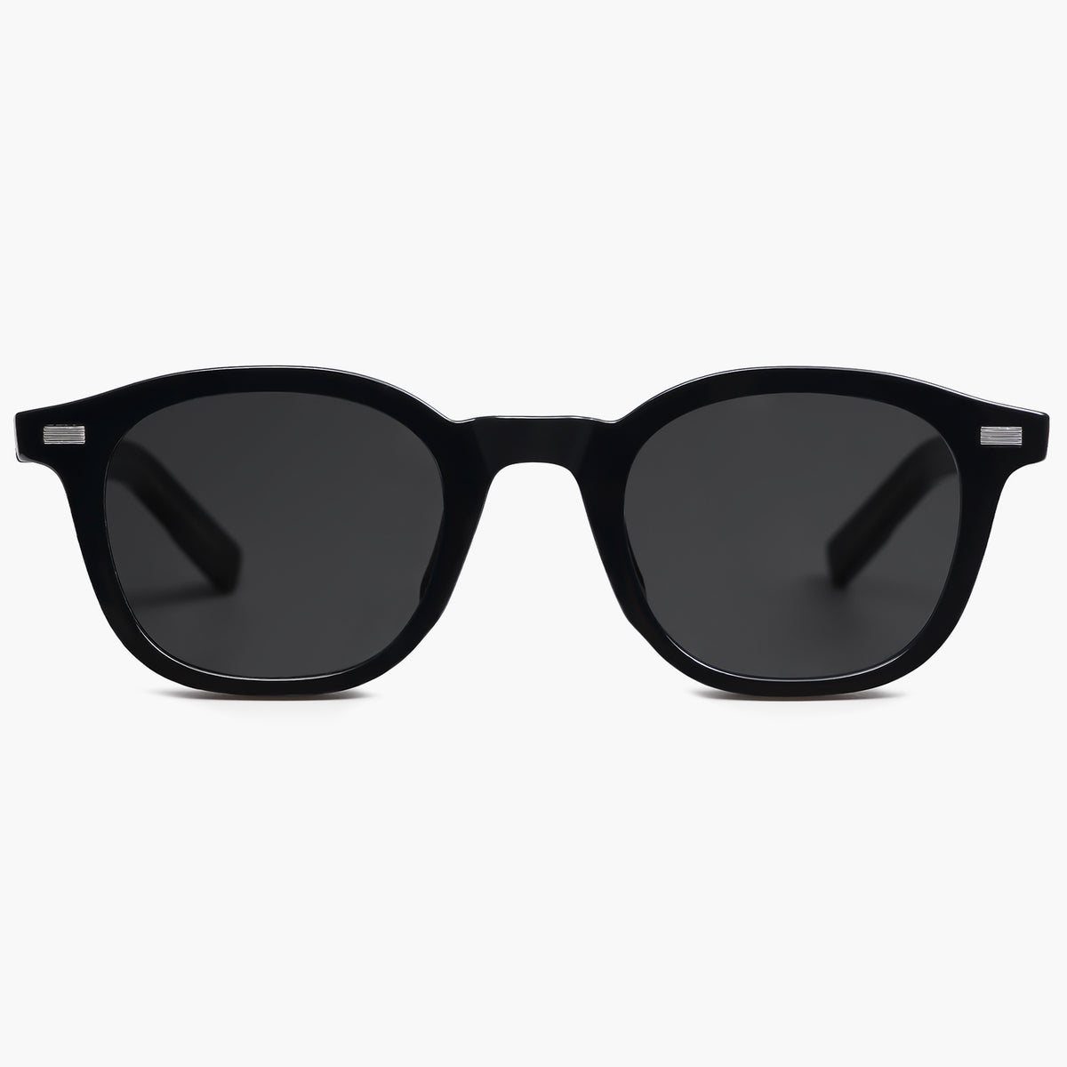 Round Classic Polarized Sunglasses Vintage UV400 SJ2113 Black Amazon.com: SOJOS Small Round Classic Polarized Sunglasses  main image 2