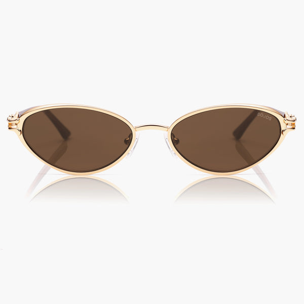 Acetate Elegant Cateyes Women Sunnies SJ3103 Staghorn Coral