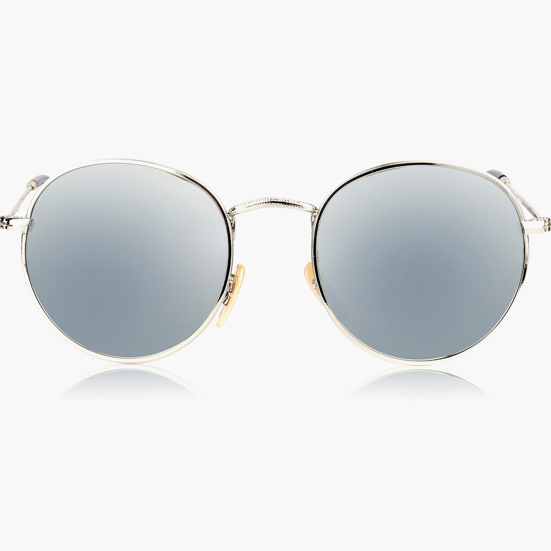 ⚡SOJOS Womens Grey Trendy Classic Round Retro Vintage Large Frame Sunglasses SOJOS Sunglasses Womens Trendy 2025 Classic Round Retro  main image 3