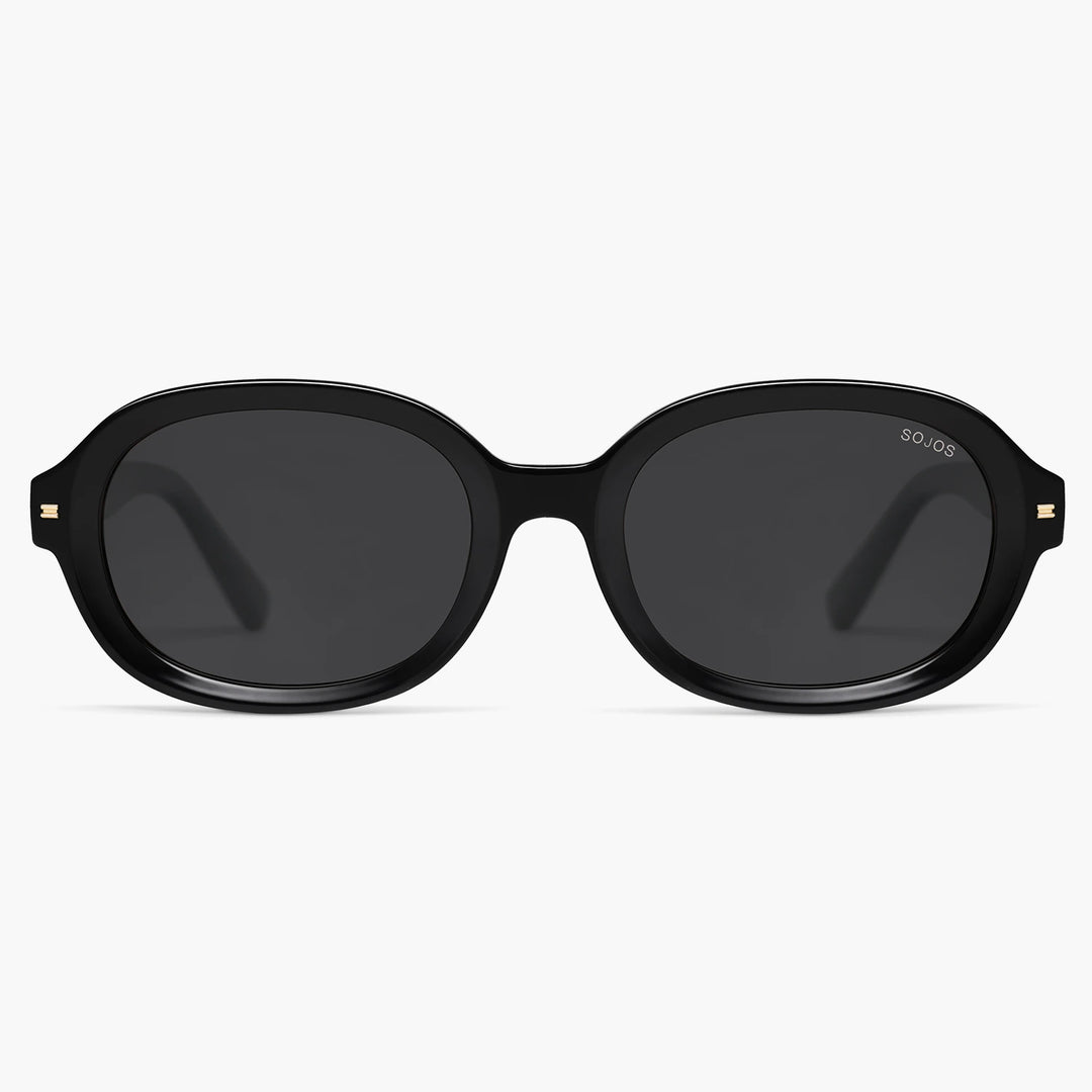 Women Men Polarized Oval Sunglasses SJ2603 | SOJOS VISION