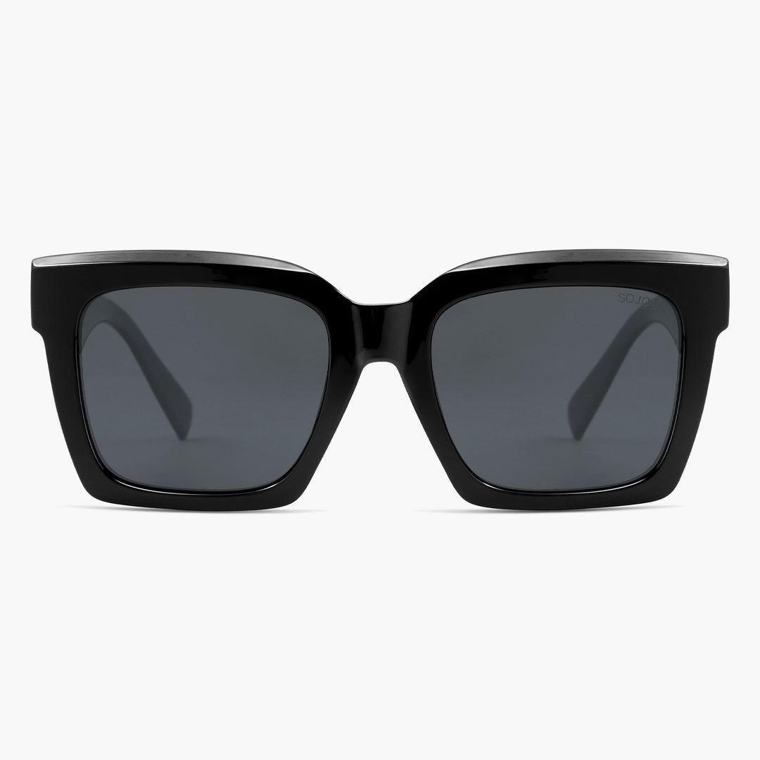 Retro Polarized Square Sunglasses Women Men Heart Shell Details Premium Acetate Polarized Heart Shaped Sunglasses Women Men Cute Retro Funny  main image 3