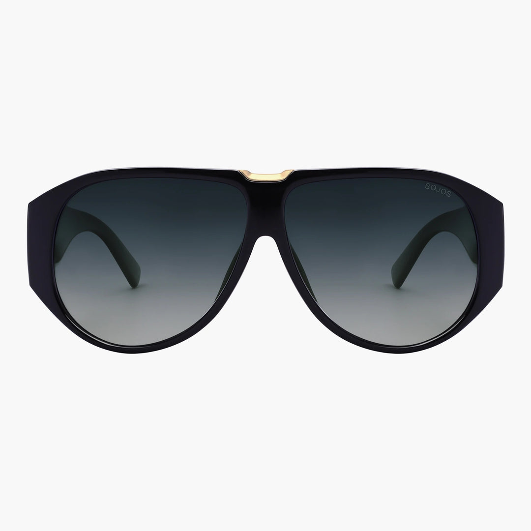 Women Men Polarized Aviator Oversized Sunglasses SJ2392 | SOJOS VISION
