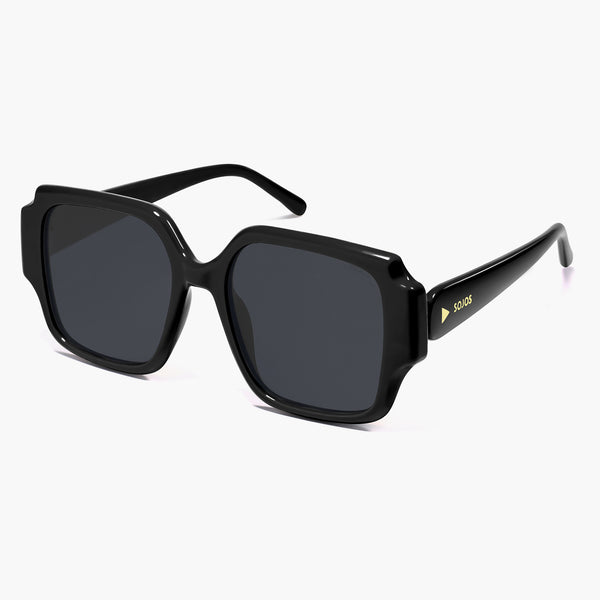 Women Men 70s 80s Vintage Oversized Big Square Polarized  display picture 3