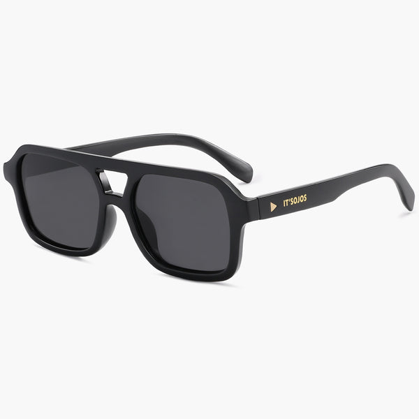 Women Men 80s 90s Designer Inspired Retro Polarized Aviator  display picture 1