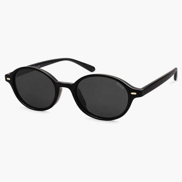 Classic Vintage 90s Women Men Polarized Small Oval Sunglasses