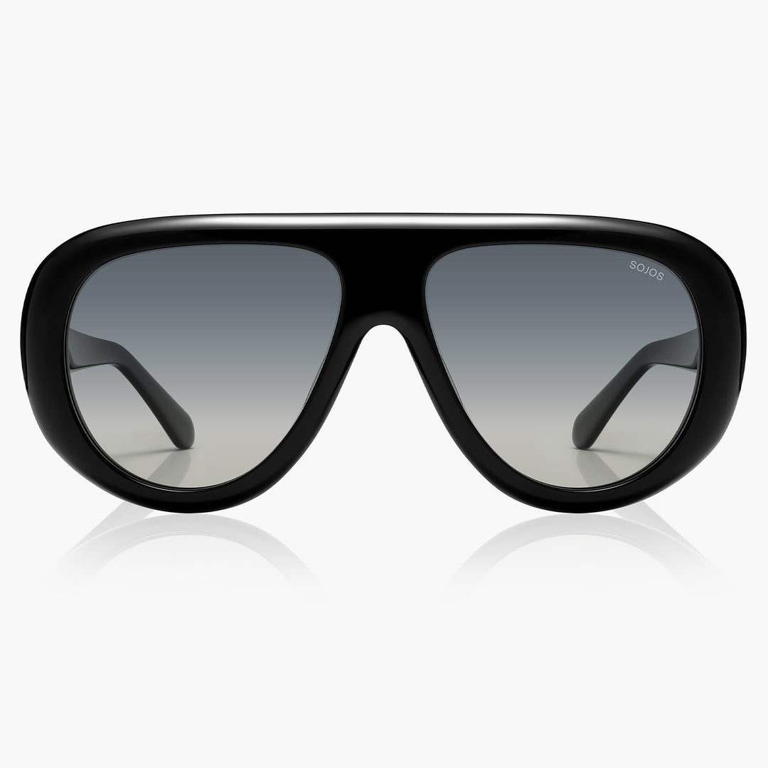 SOJOS Trendy Aviator Sunglasses for Women Men UV400 Polarized