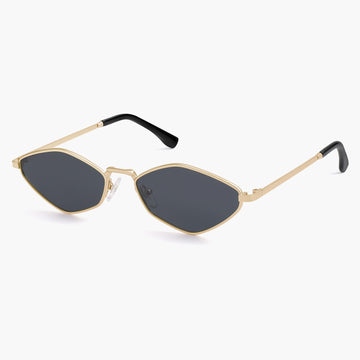 Retro Small Polarized Sunglasses Womens Mens Vintage Narrow Irregular Amazon.com: SOJOS Retro Small Polarized Sunglasses Womens  main image 2