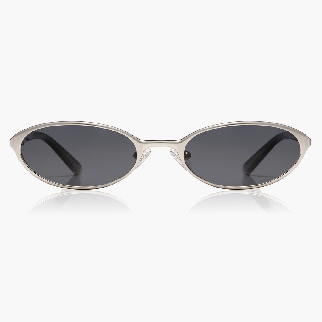 SOJOS Tropic Filter Oval Sunglasses for Women Premium Metal UV400