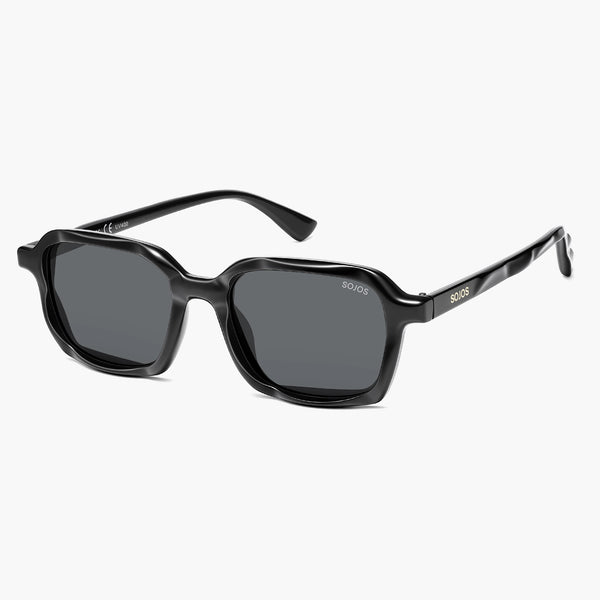 Retro Trendy Square Polarized Sunglasses for Women Men UV400  display picture 1