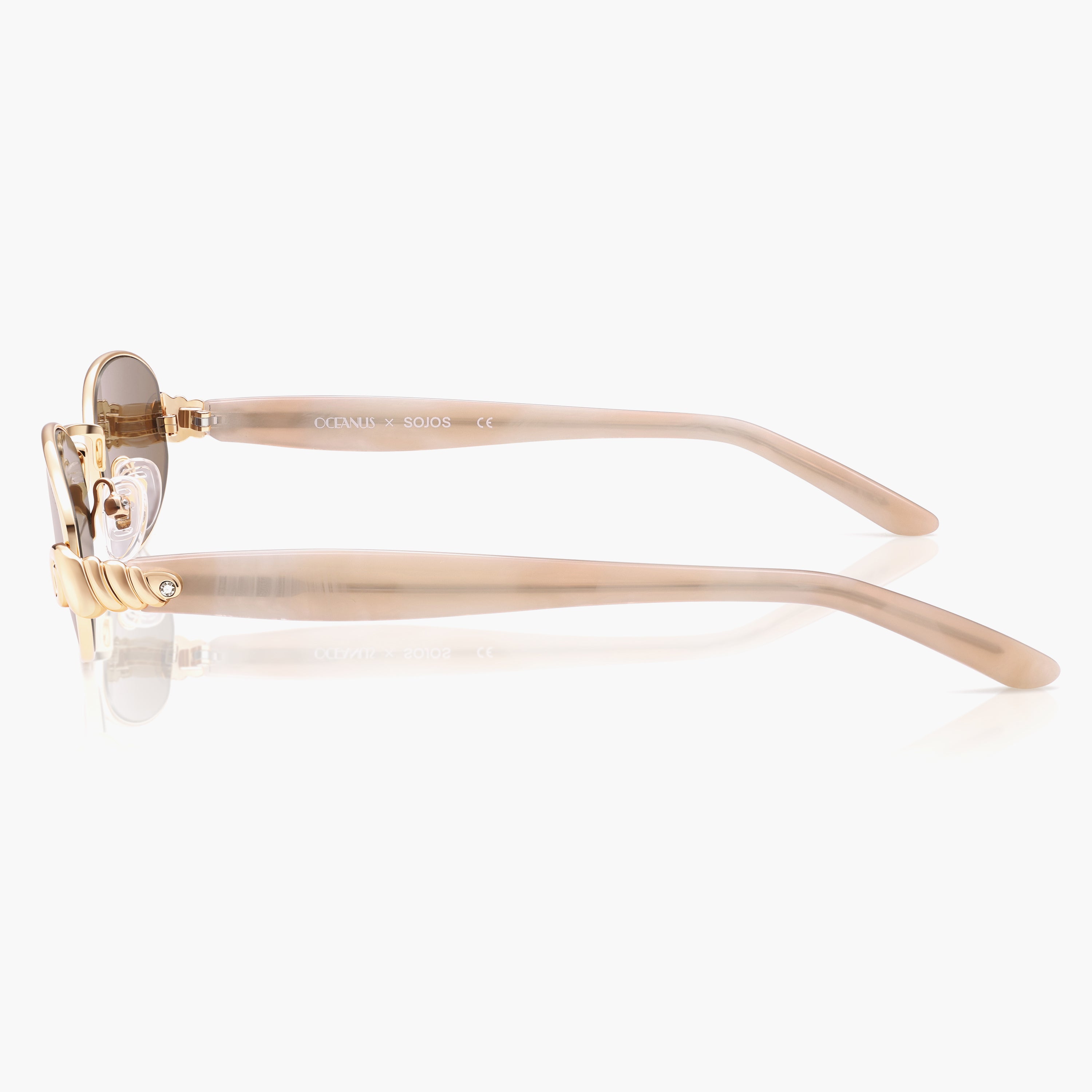 SOJOS X Oceanus Lovelace Sunglasses Ocean-inspired | SOJOS EYEWEAR