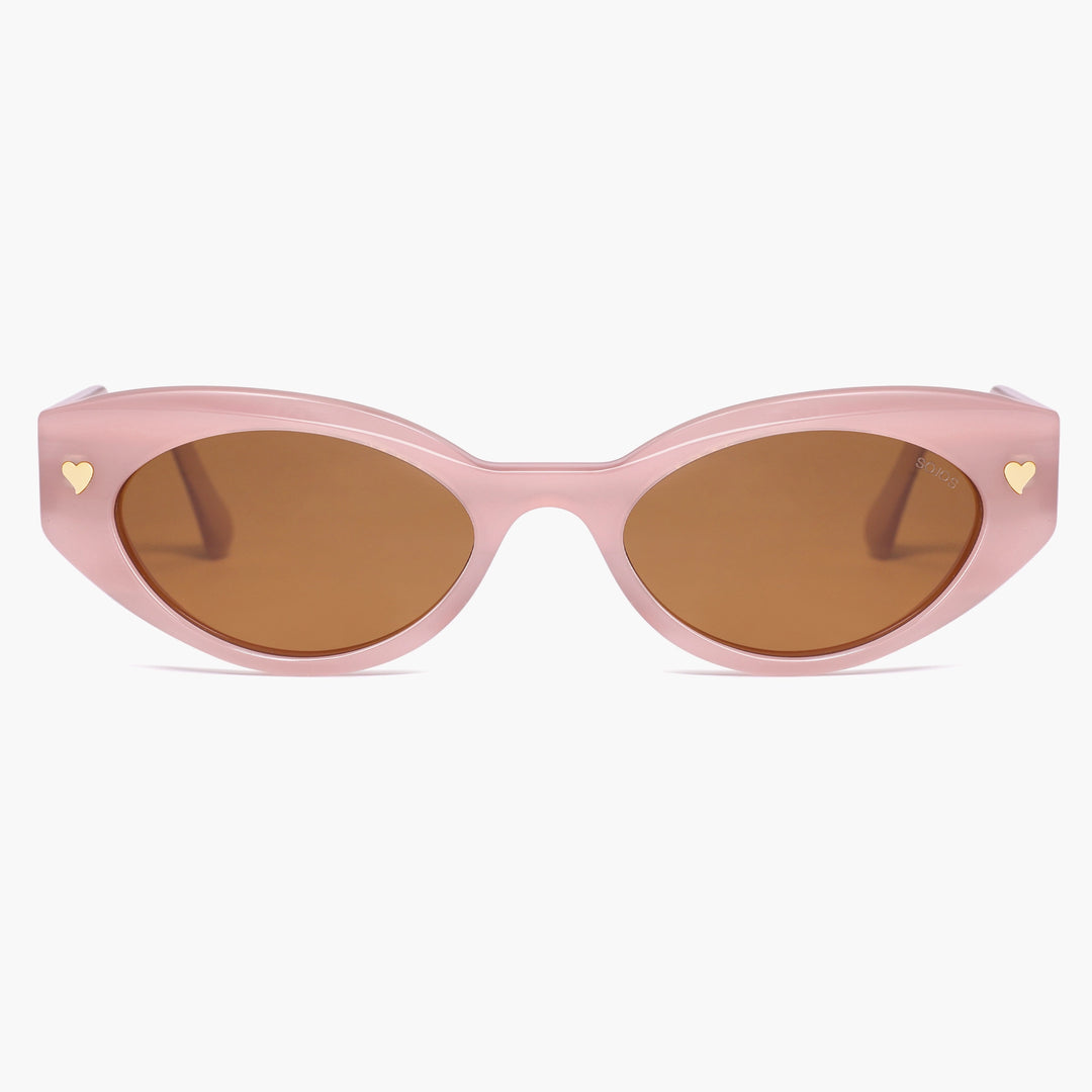 Acetate Valentine Pink Polarized Women Sunglasses SJ3125  display picture 1