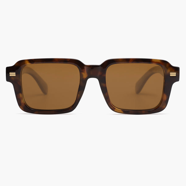 Women Men 70s 80s Vintage Square UV400 Polarized Sunglasses SJ2345