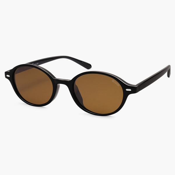Classic Vintage 90s Women Men Polarized Small Oval Sunglasses