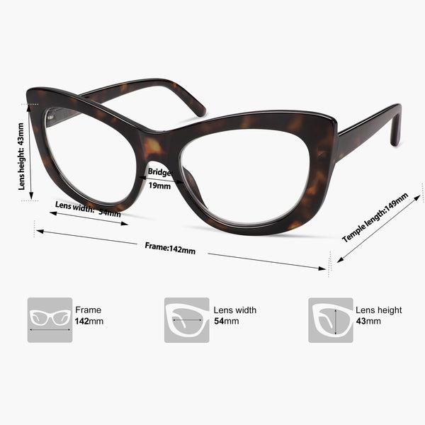 Philo | Celeste 142MM Cat Eye Sunglasses CELESTE - Purple – Philo eyewear main image 4