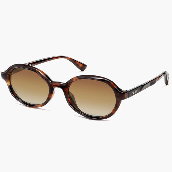 Trendy Polarized Oval Sunglasses for Women Men UV400 Protected
