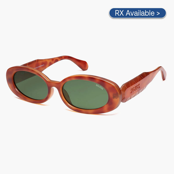 Ocean-Protected Recycled Turtle-Inspired Sunglasses SJ2507