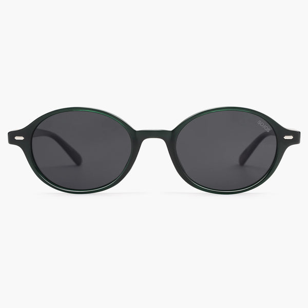Classic Vintage 90s Women Men Polarized Small Oval Sunglasses