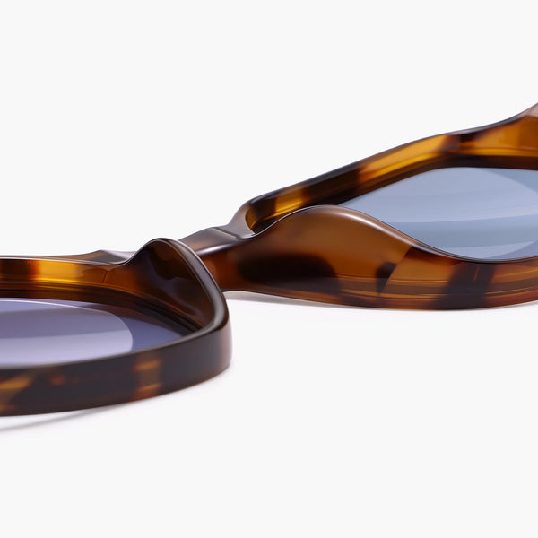 Retro Square Polarized Tortoise Sunglasses for Women SJ2674
