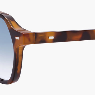 Retro Square Polarized Tortoise Sunglasses for Women SJ2674