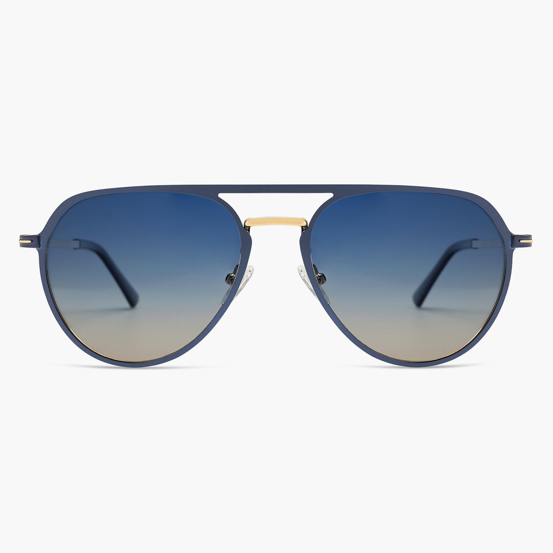 Women Men Retro Aviator Shades Polarized Sunglasses SJ1204  display picture 3