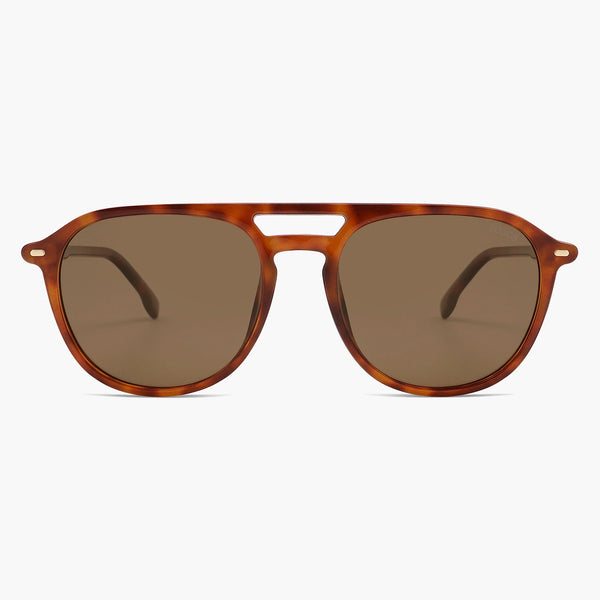 Tortoise Winter Aviator Women Sunnies SJ2605 | SOJOS VISION