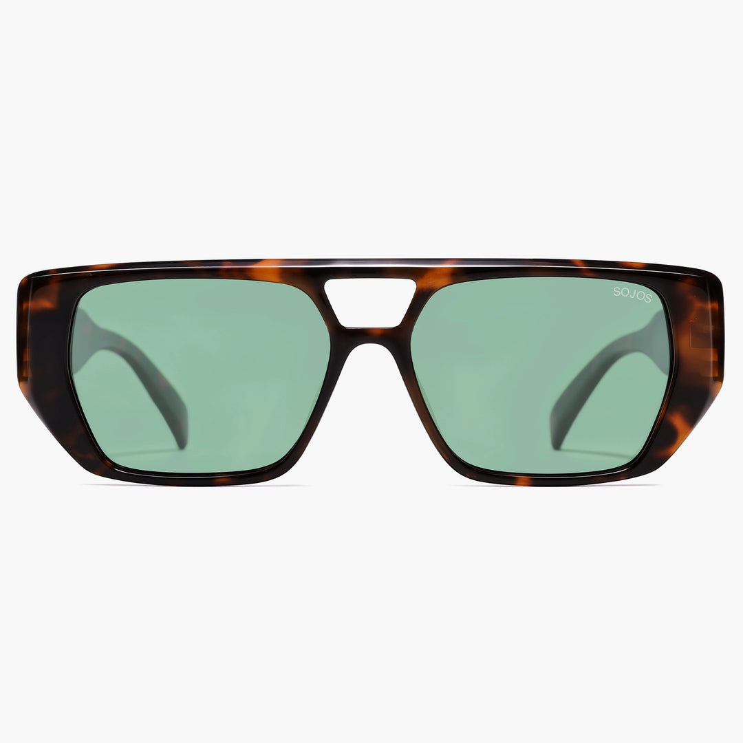 Buy Square Aviator Sunglasses for Women UV400 Vintage SJ2686  display picture 2