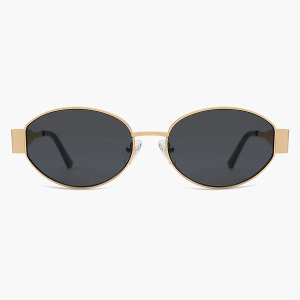 Women Men UV400 Retro Classic Shades Oval Sunglasses SJ1217