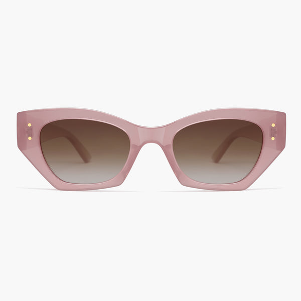 Women Narrow Cat Eye Retro Trendy Polarized Sunglasses SJ2346