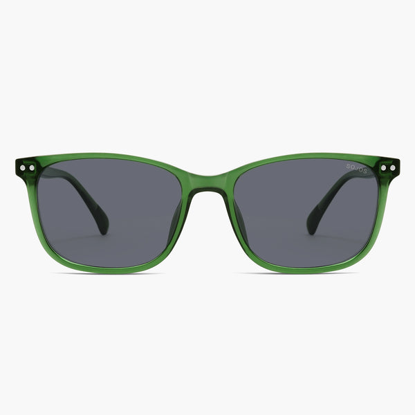 Modern Chic Rectangle Women Men Sunnies Polarized SJ2636 | SOJOS