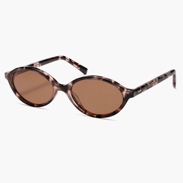 Acetate Polarized Oval Sunglasses for Women Narrow Lightweight