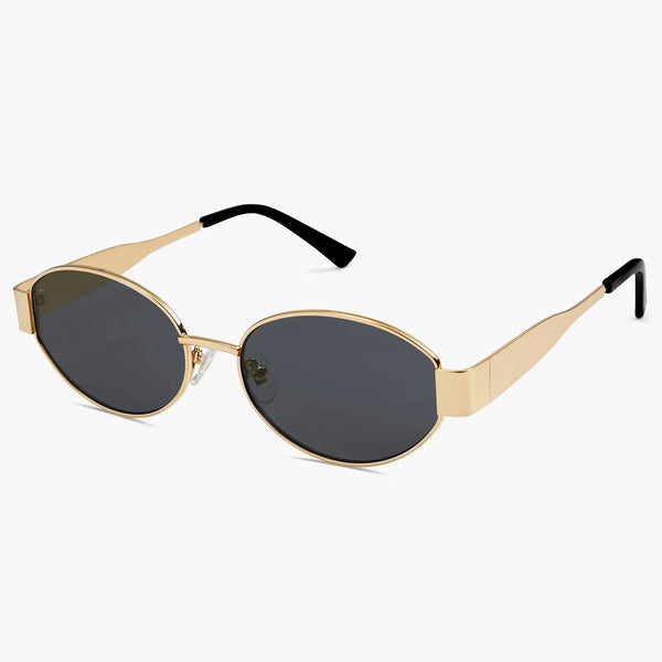 Women Men UV400 Retro Classic Shades Oval Sunglasses SJ1217