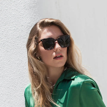 Buy Oversized Cat Eye Sunglasses for Women Mirrored SJ2157 | SOJOS