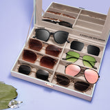 8 Pack Sunglasses Set with Mirror